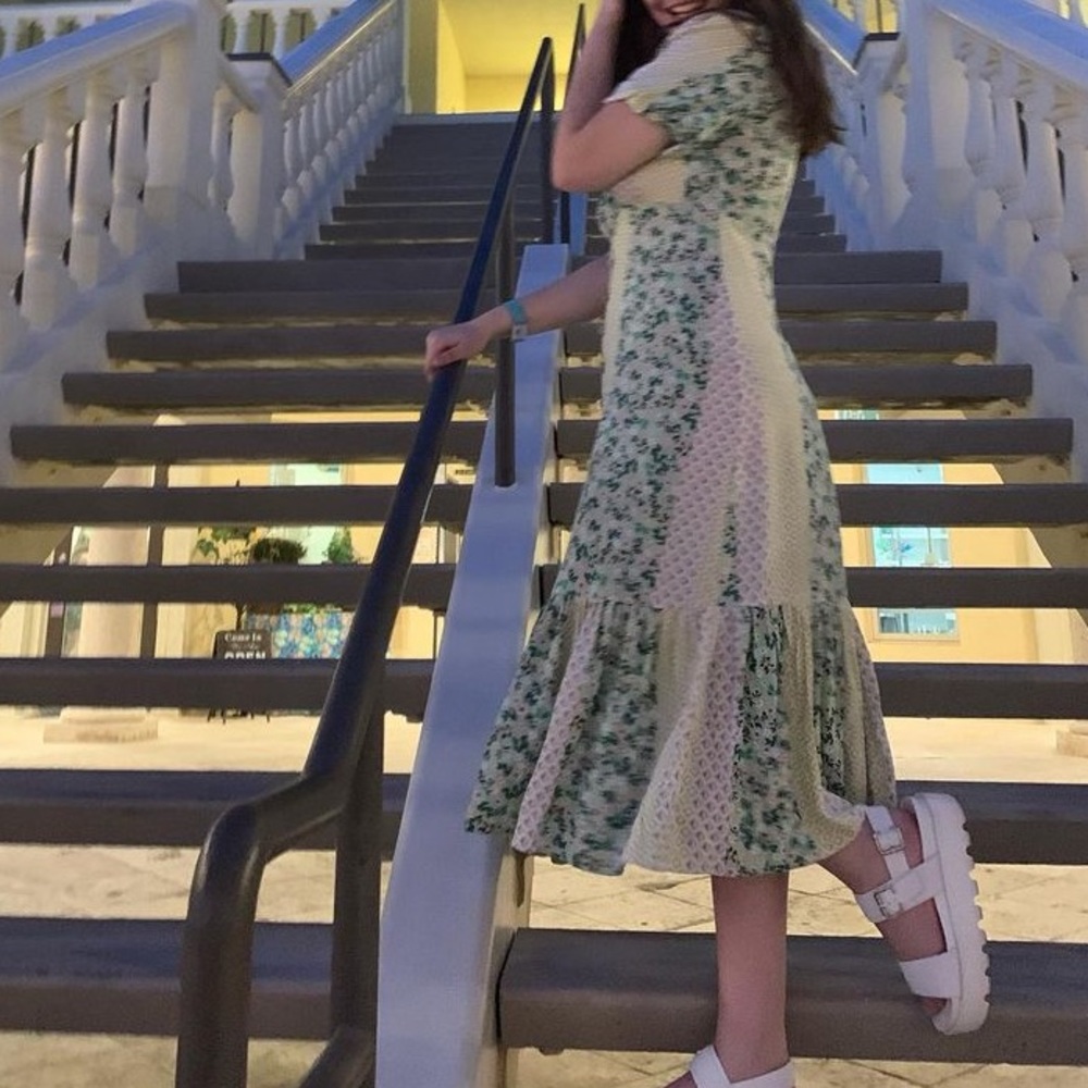 GORGEOUS, vintage style gooey maxi dress